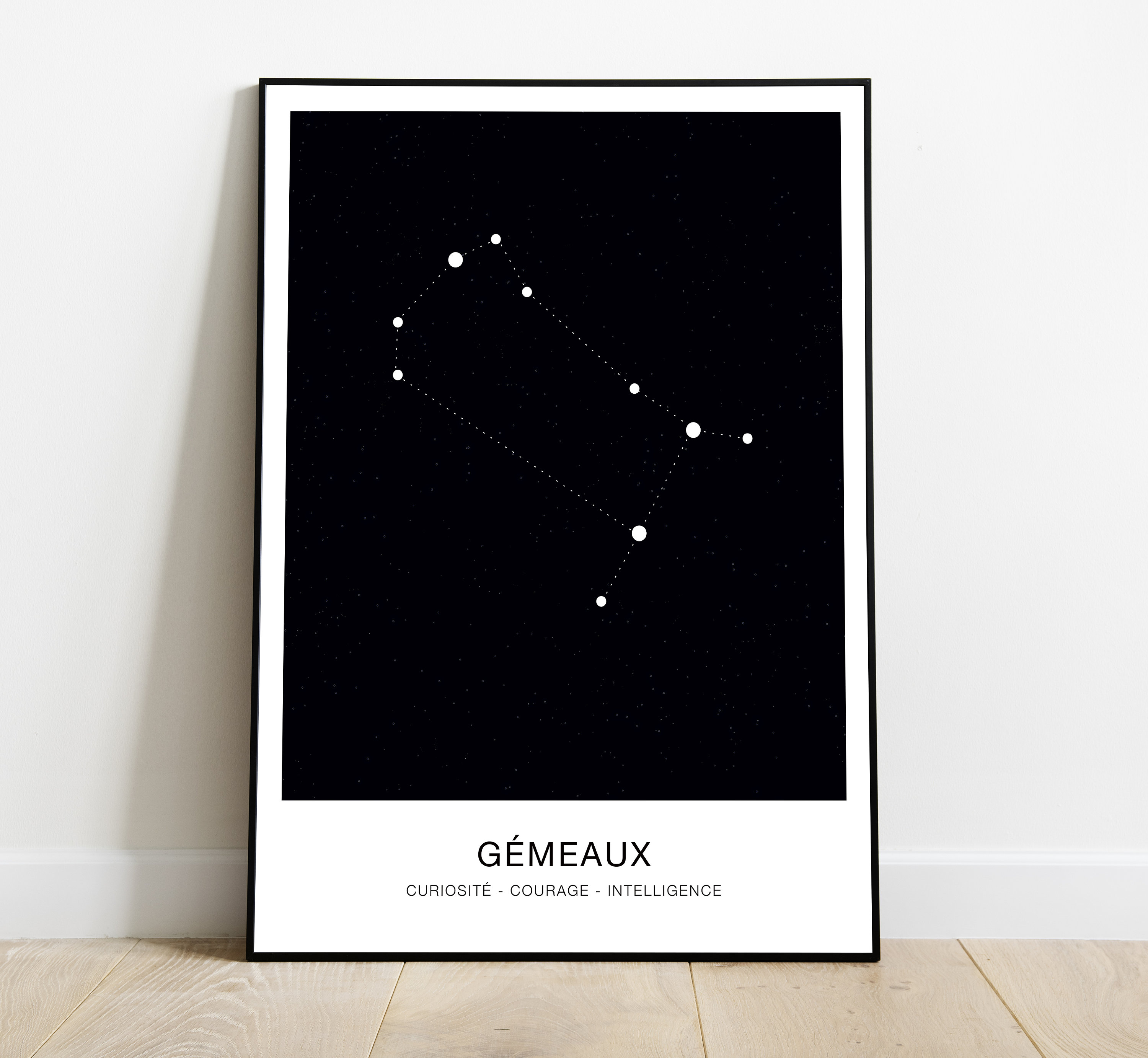 Affiche Gémeaux - Signe Astrologique | Zodiaque