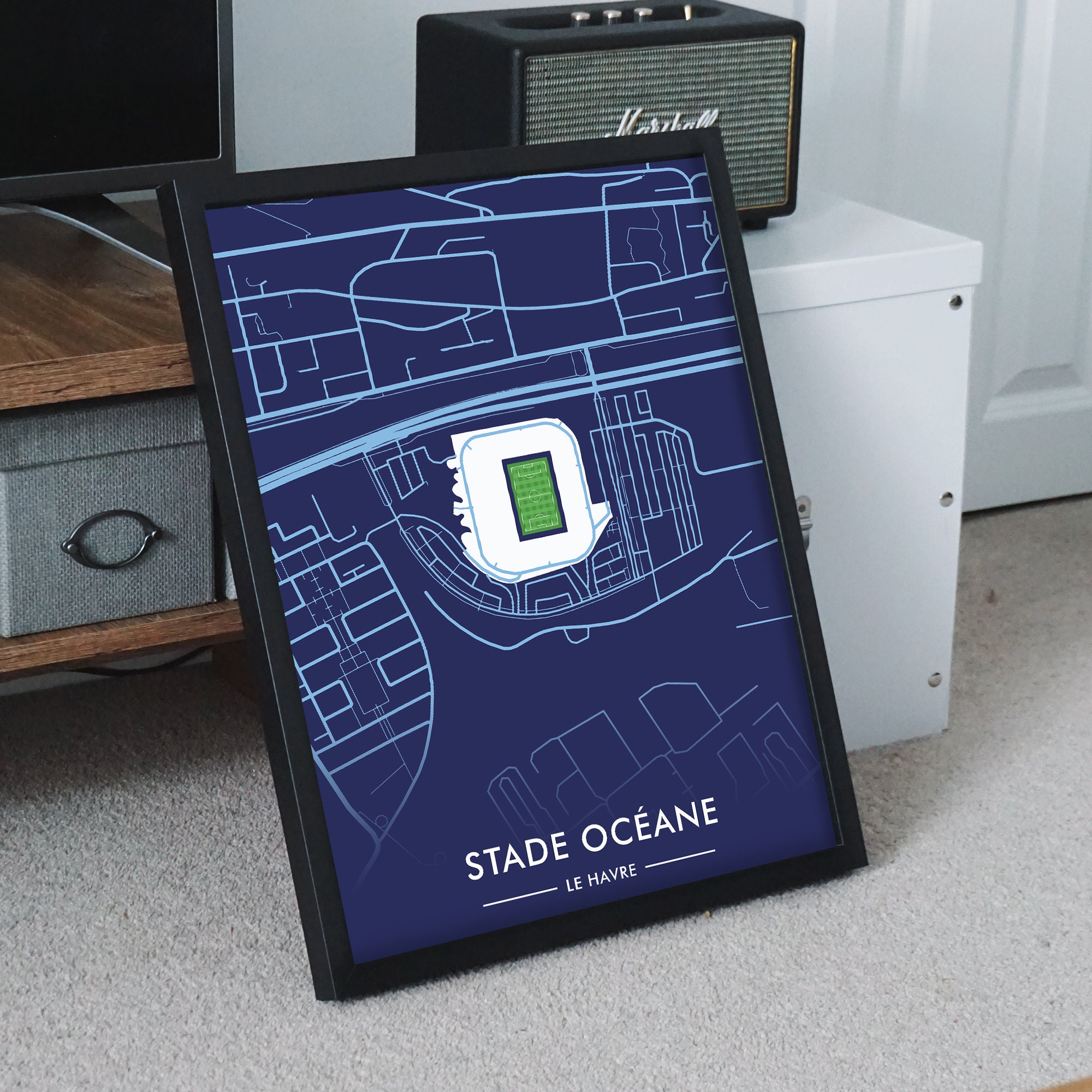 Carte Postale – Stade Océane Du Havre – Club Français