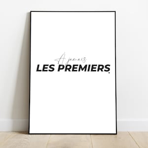 Marseille Poster Zitat bedruckte Wanddekoration Eine Ever the First Poster Geschenkidee