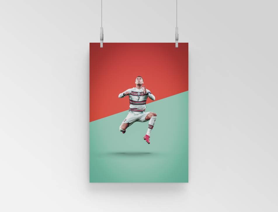 Poster Cristiano Ronaldo - Portugal