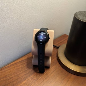 The Ripple - Wavy 3D Printed Google Pixel Watch Charging Stand