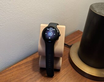 The Ripple - Wavy 3D Printed Google Pixel Watch Charging Stand