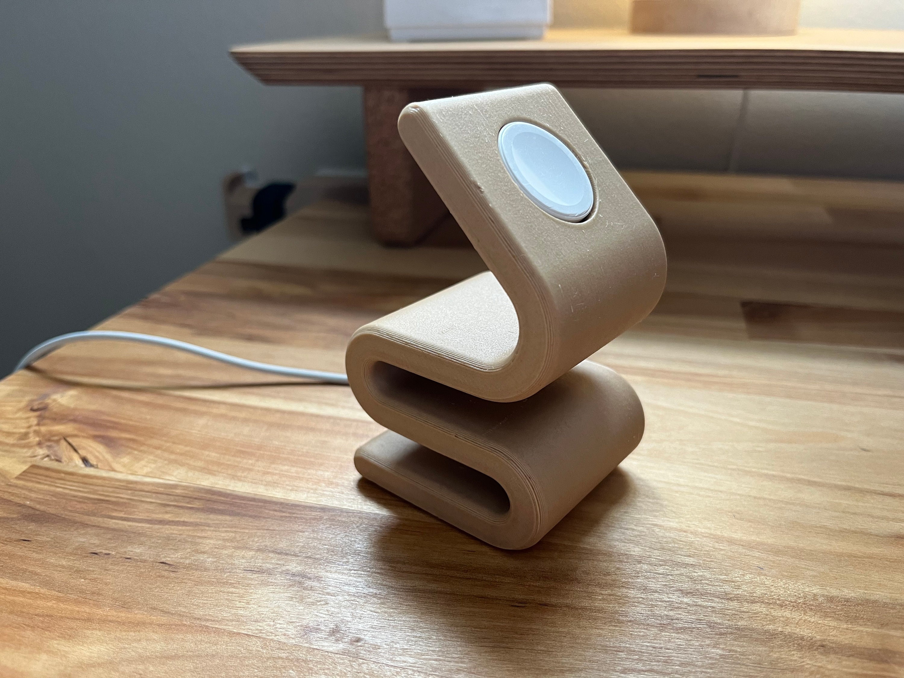 The Ripple Wavy 3D Printed Apple Watch Charging Stand Fits - Etsy