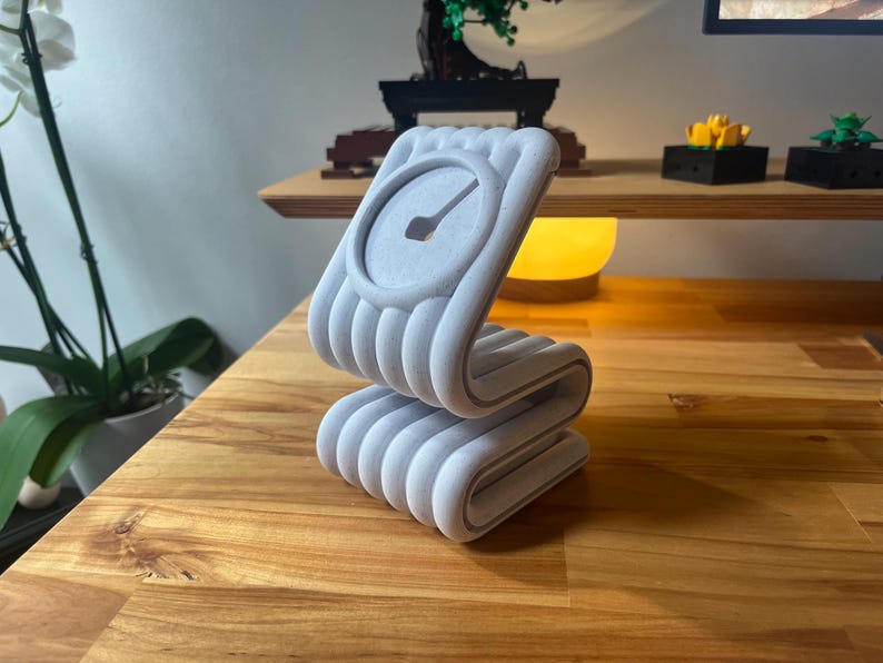 Puffy Wavy 3D Printed Magsafe Charger Stand - READ LISTING - Etsy Canada