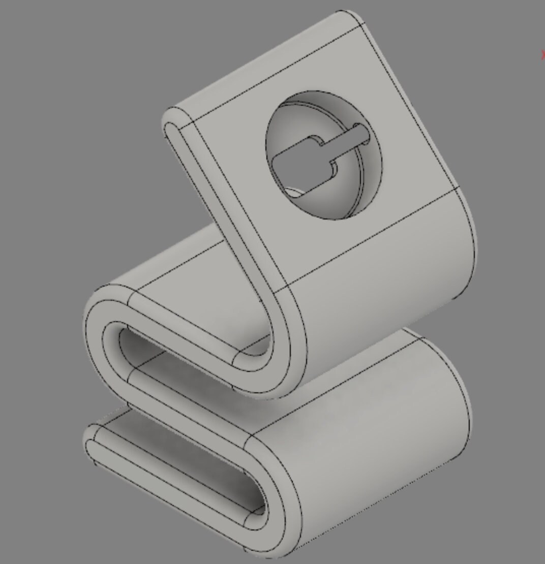 Wavy Apple Watch Charging Stand STL File – 3D Printed (digital Download ...