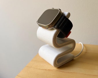 The Ripple - Wavy 3D Printed Apple Watch Charging Stand