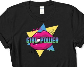 Girl Power 90s Retro Shirt, Girl Power Shirt, Feminist Gift, Retro Shirt, 90s Retro, Girl Boss Shirt, Feminist Shirt, Bestselling Shirts