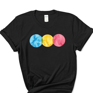 Subtle Pan Pride Shirt, Subtle Pansexual, Pansexual Shirt, Discreet Pride, Subtle Pride Shirt, Pansexual Pride Clothing, Queer Owned Shop,