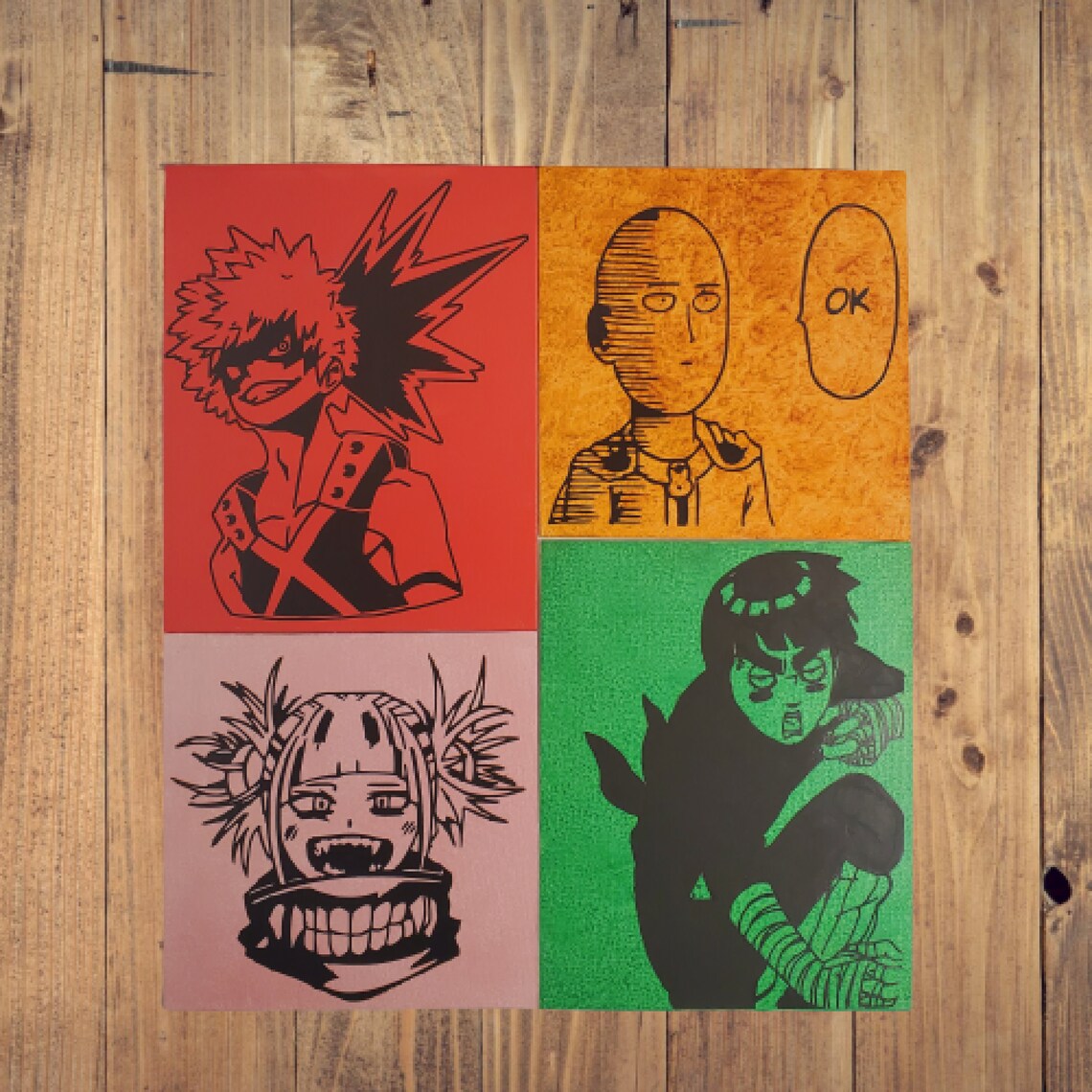 Custom Anime Canvas Etsy