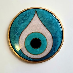 8 inch evil eye decor mold