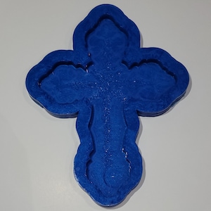 Silicone mold for cross