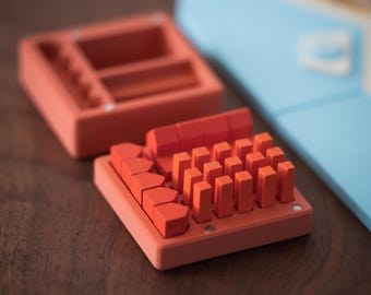 Organizadores de peças de Catan, pacote com 4 unidades (jogo base)