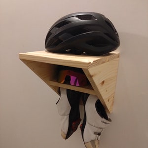 Wooden Wall Mounted Bike Rack