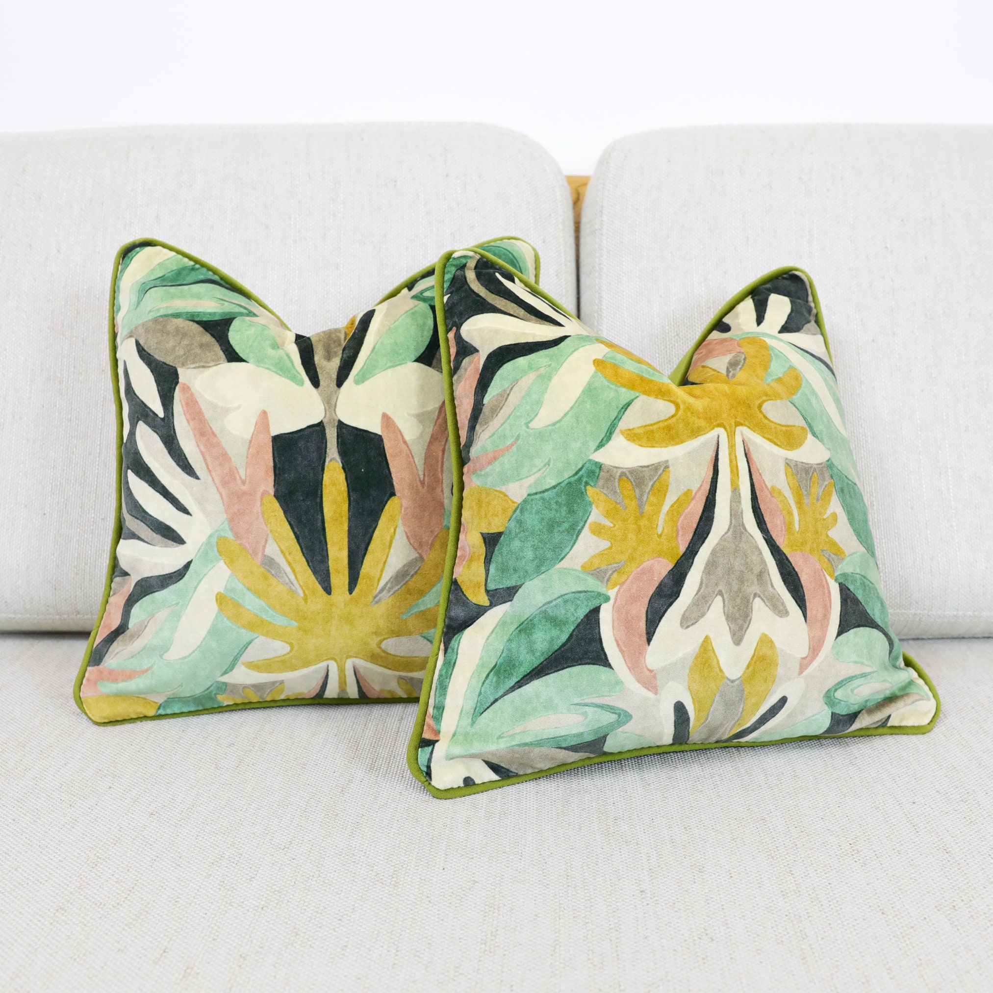 Harlequin cushion - Etsy 日本