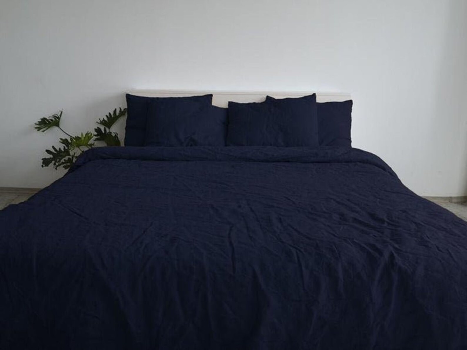 Midnight Blue Duvet cover pillow Comfortable Soft cozy Etsy