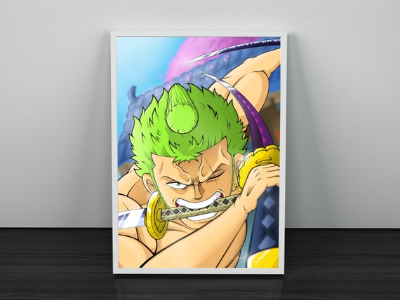 Roronoa Zoro  Desenho de uma peça, Animes wallpapers, Anime