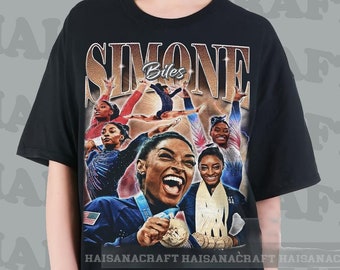Simone Biles Unisex Shirt, SIMONE BILES Graphic Tee Fan Gift HS452