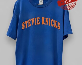 Stevie Knicks Shirt, Funny Graphic Tee, Retro New York Basketball T-Shirt, Stevie  Fan Gift, Vintage Style Unisex Crewneck