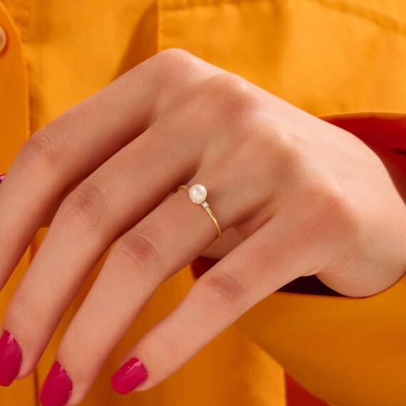 Promise pearl rings deals