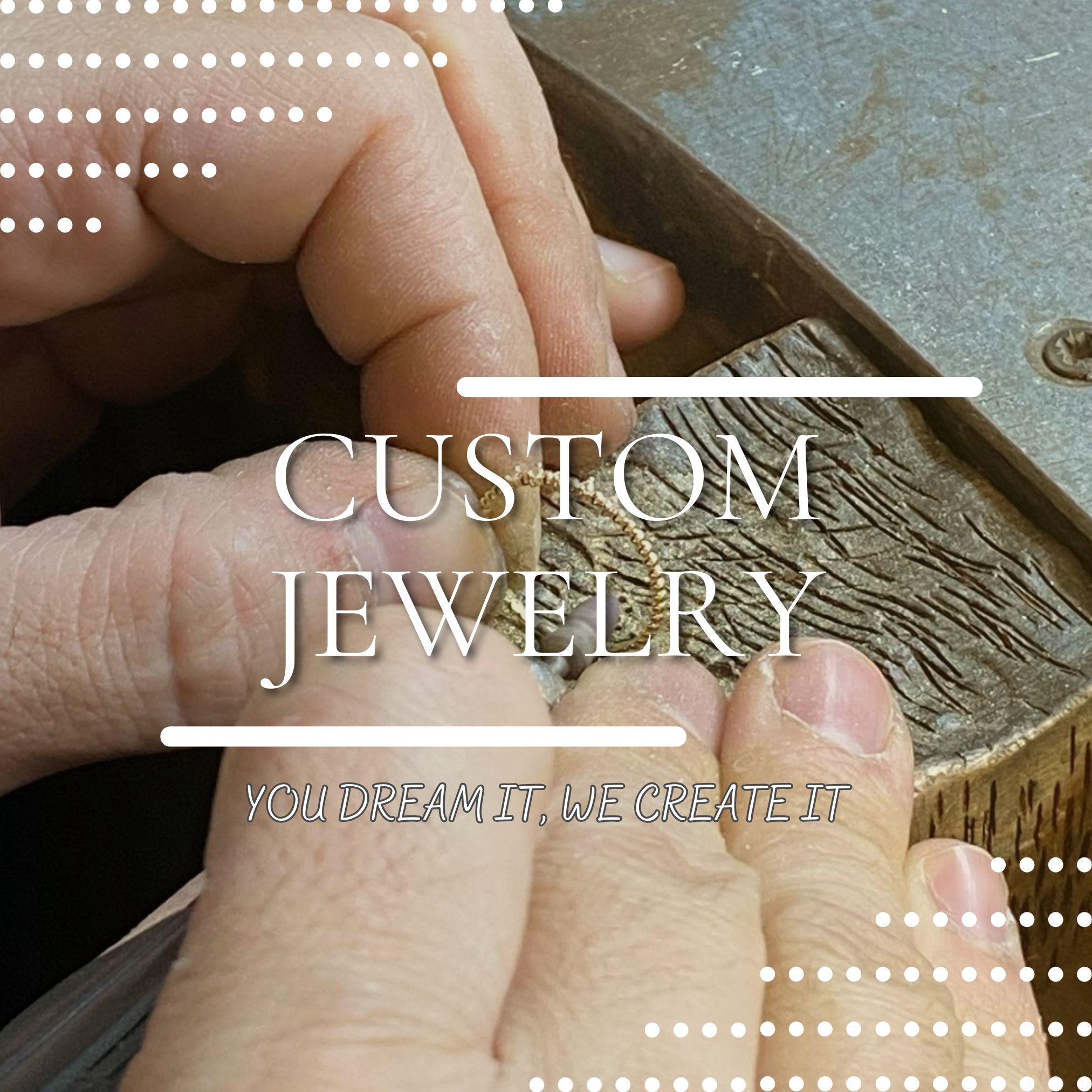 Custom Ring Design, Customize Engagement Ring, Custom Wedding Band, Handmade Ring | Curve Part Arrangement, Made to Order,Make Your Own Ring