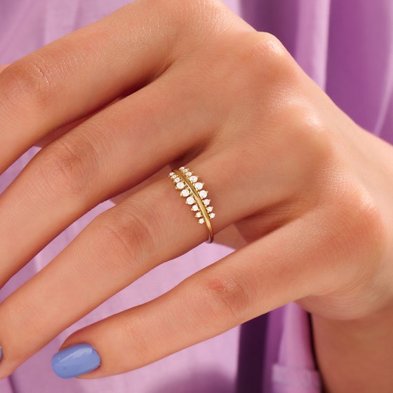 Delicate Two Finger Ring 1184-13 7479 | Grants Jewelry