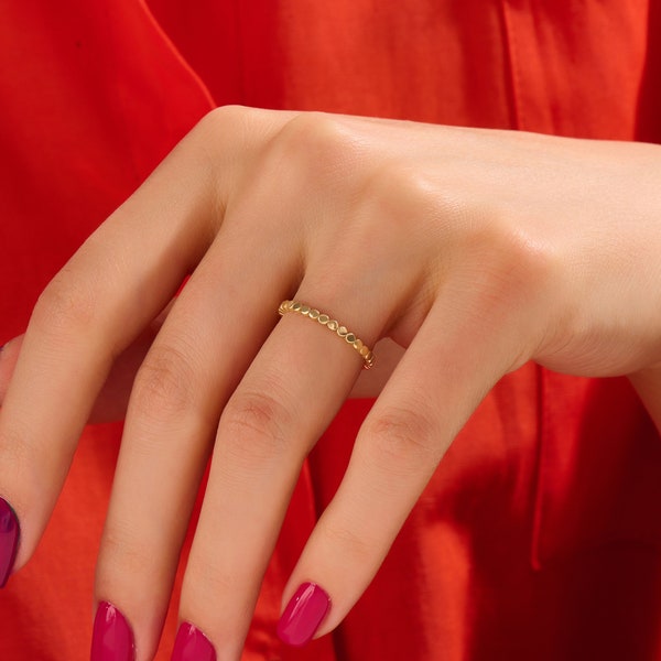 Simple Gold Ring Etsy