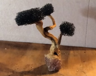 Nano sized bonsai tree