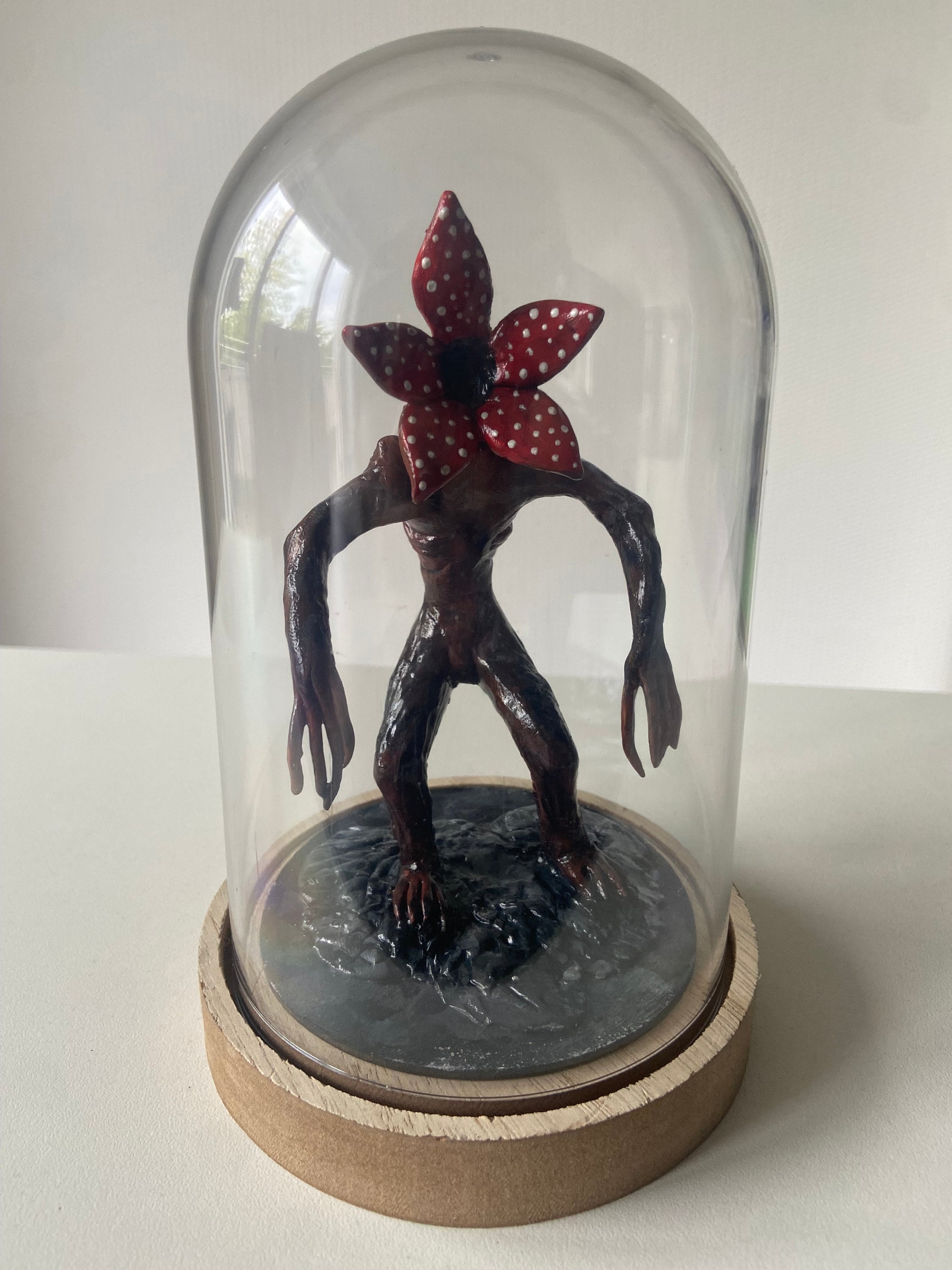 Demogorgon Stranger Things Figurine - Polumer Clay Handmade