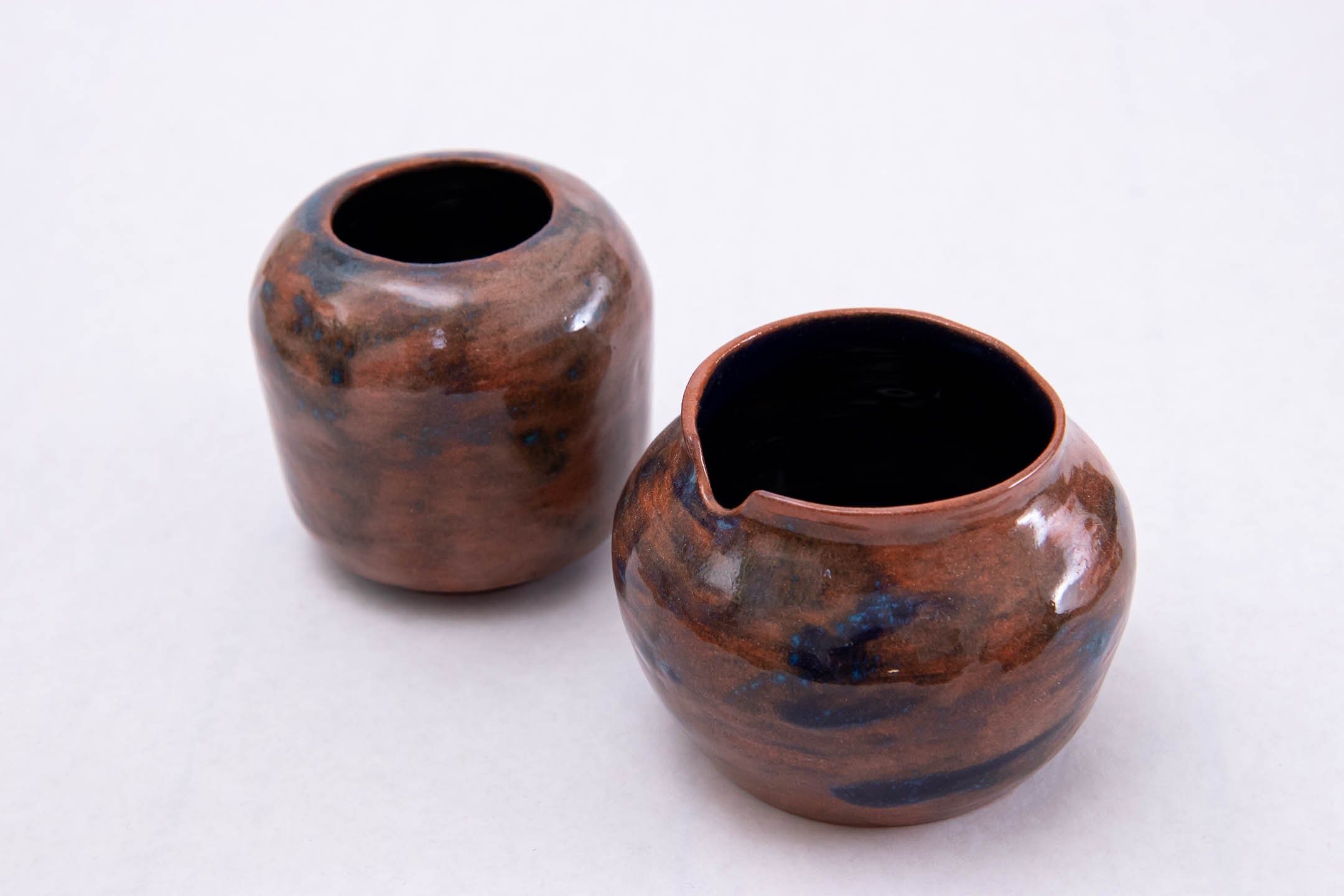 set Of Two Handmade Vases/set