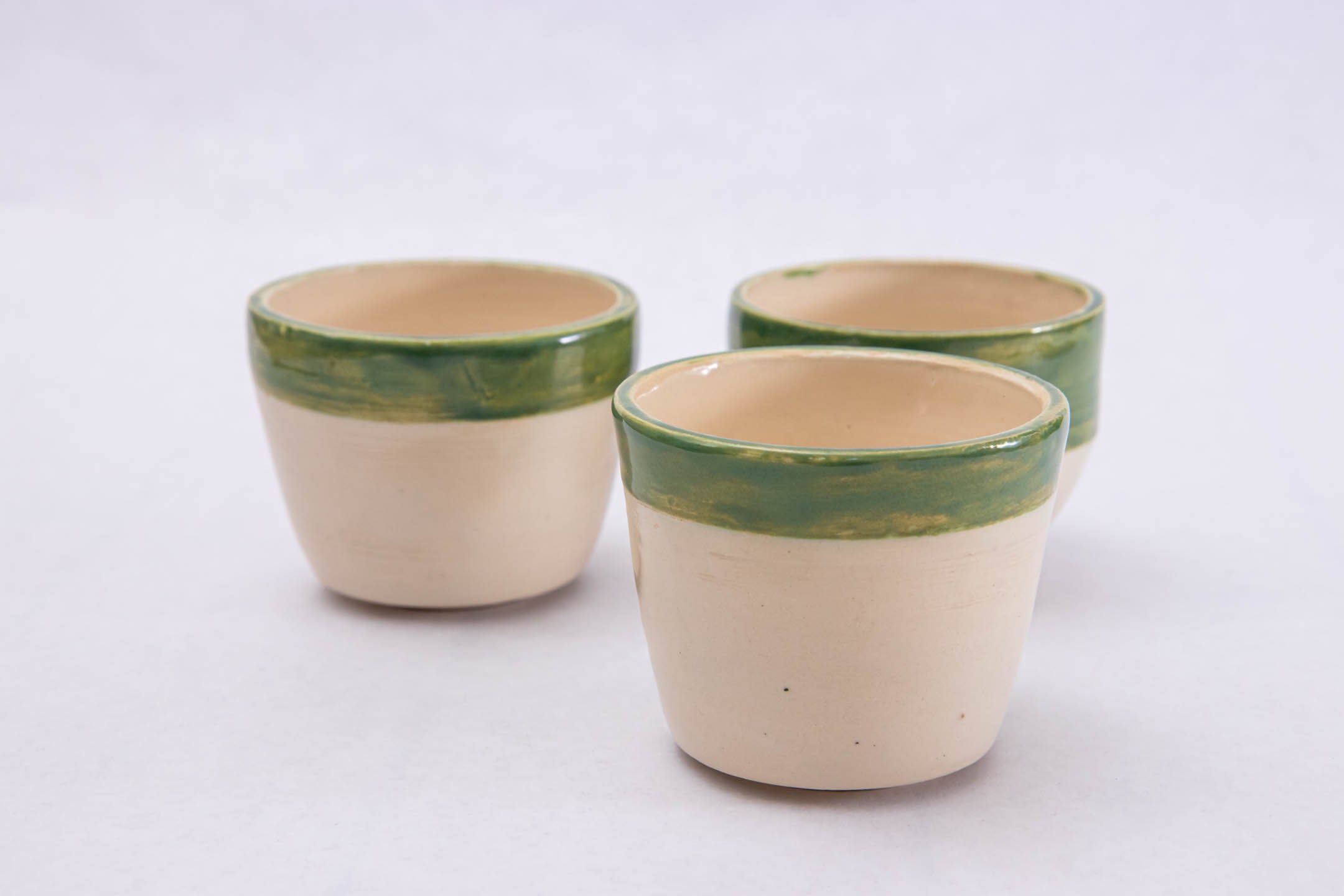 Tasses Faites à La Main/Handcrafted Clay Coffee Cups