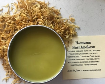 Handmade First Aid Salve