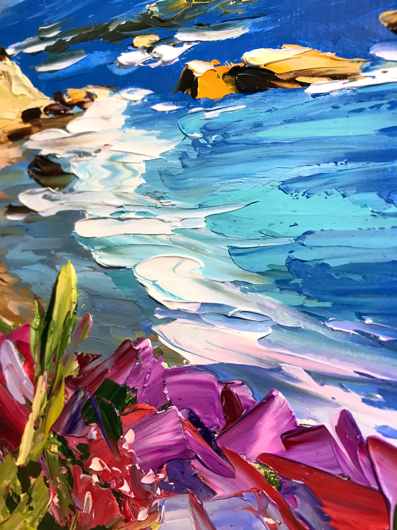 Laguna Beach Painting Seascape Original Art California Wall Etsy