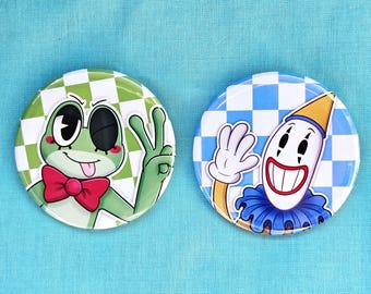 The Amazing Digital Circus- 3in Buttons