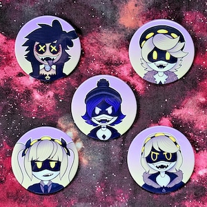 Murder Drones 3in Buttons