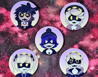 Murder Drones 3in Buttons