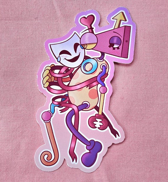 Zooble&Gangle 4in Sticker - Abstragedy