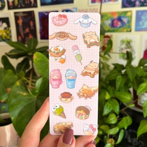 Segnalibro da forno con personaggi kawaii / Estetica carina e civettuola rosa / Booktok