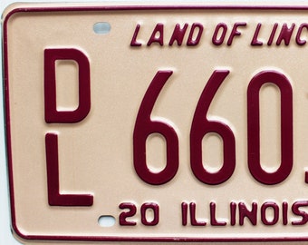 2004 Illinois Dealer license plate #6601E