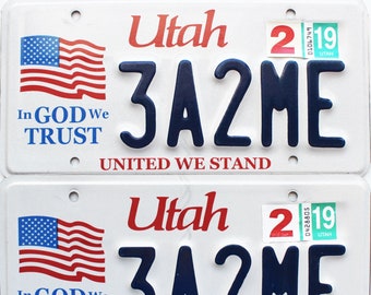 2019 Utah In God We Trust Pair #3A2ME
