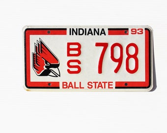 Indiana License Plates