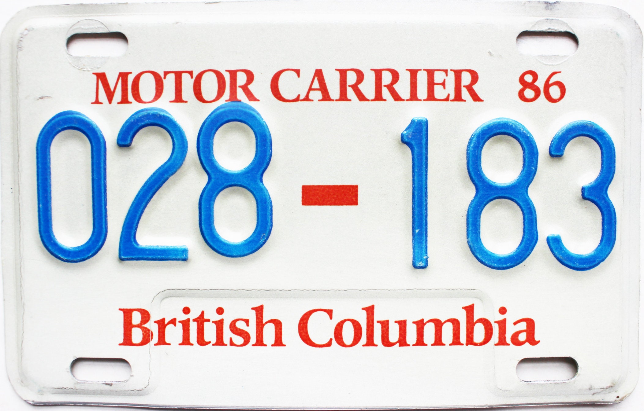 Semi License Plates Etsy