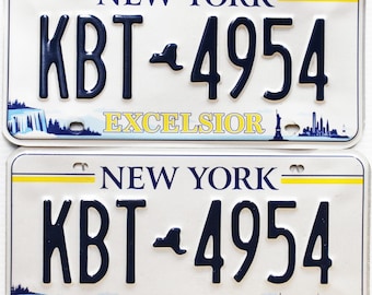 New York License Plates