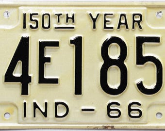 Indiana Antique License Plates