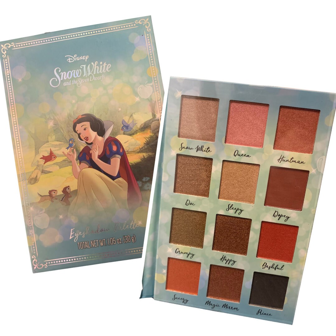 Disney Snow White Eye Shadow Palette With Mirror Etsy