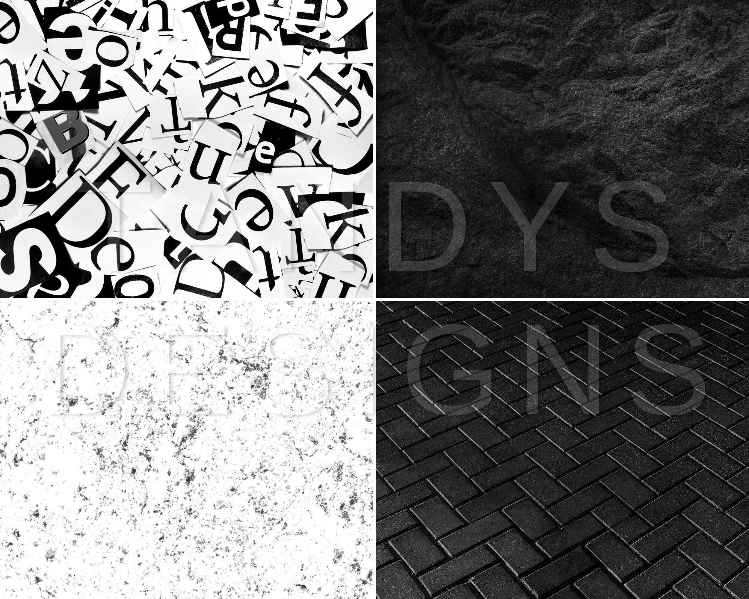 Monochrome Digital Wallpaper: Minimalist Black & White Downloadable Art ...