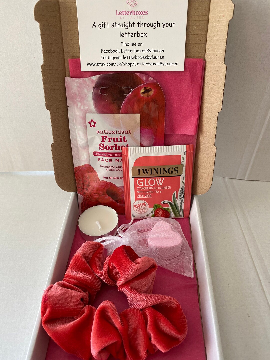 Mini Pamper Letterbox Gift, Birthday Gift, Thank You, Get Well Soon