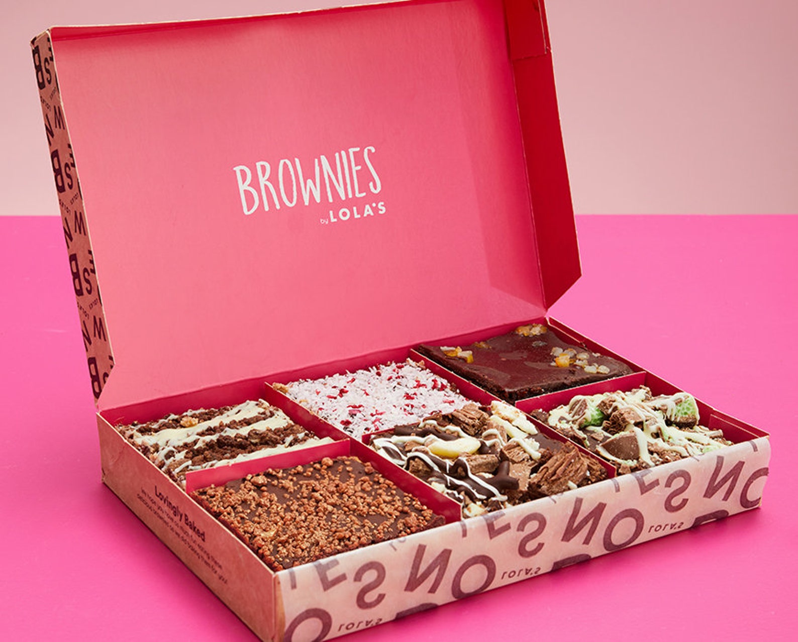 Brownies by Lola's Variety Brownie Box Etsy