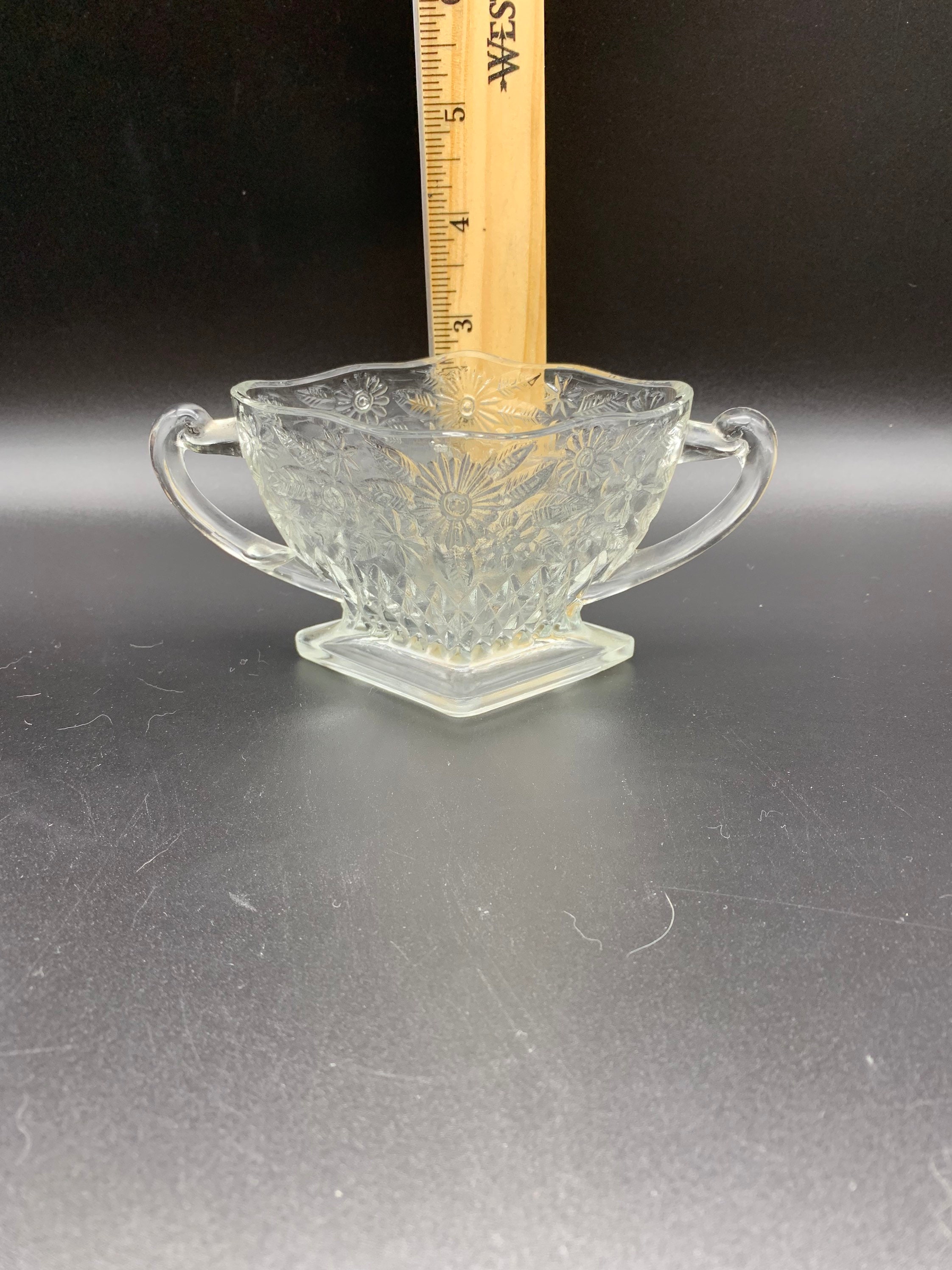 Home Decor Great Gift Kitchen Dining Serving Vintage Depression Glass 1930s Indiana Glass Pineapple Floral Serving Bowl Clear Crystal Home Decor Great Gift Kitchen Dining Serving Vintage Depression Glass 1930s Indiana Glass Pineapple Floral Serving Bowl Clear Crystal