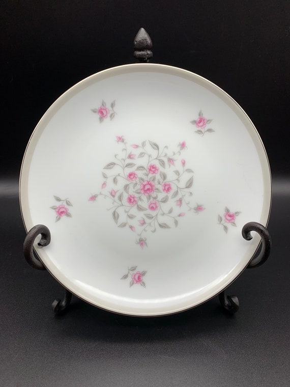 Vintage Amcrest Rose Trellis Meito Fine China Bread Plate made Etsy