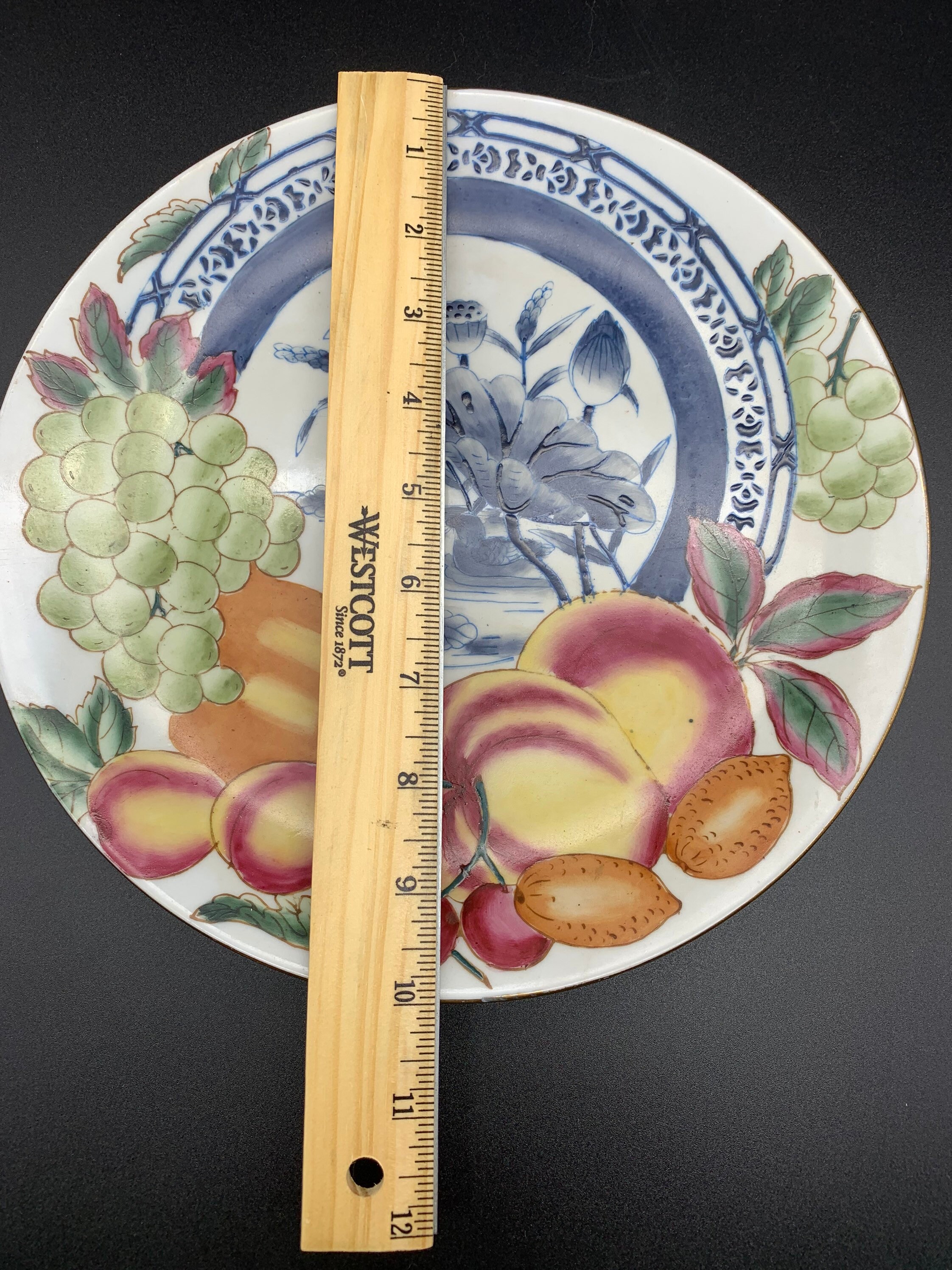 Vintage Decorative Oriental Accent Plate Made in China With Etsy